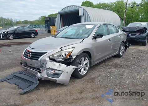 2014 Nissan Altima 2.5 Sv из США, поврежденный, VIN 1N4AL3AP0EC117551